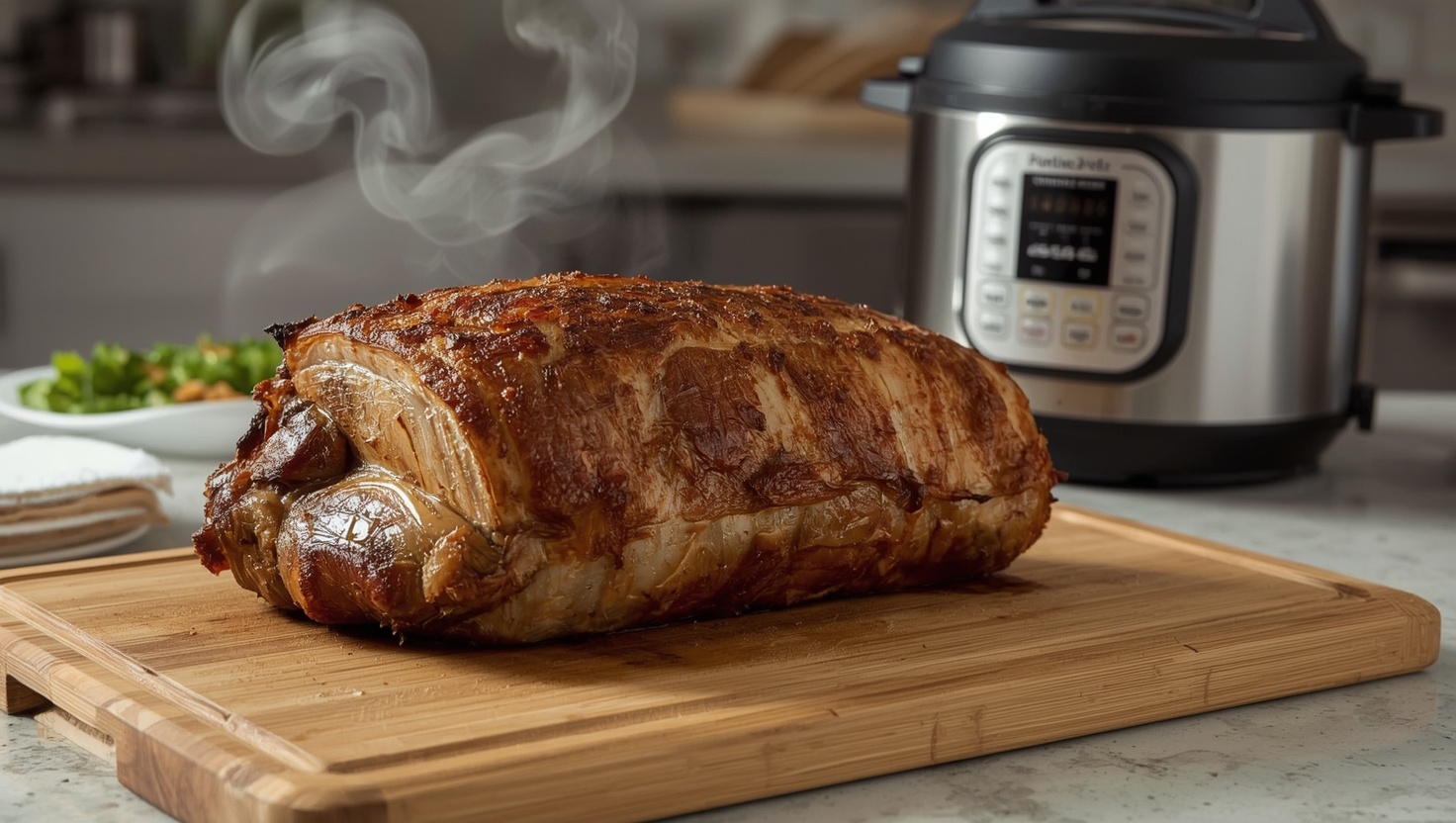 schweinebraten im schnellkochtopf wie lange